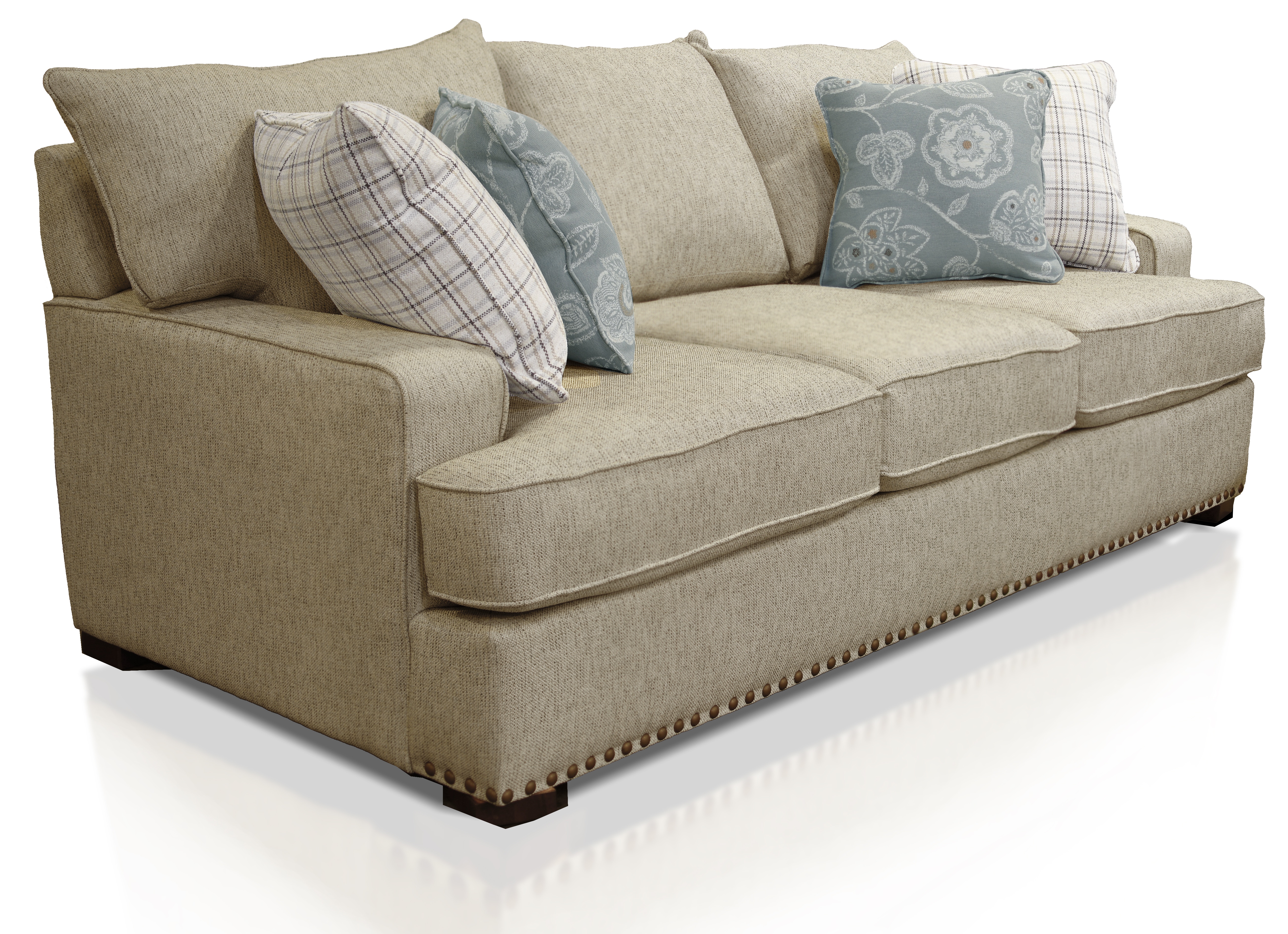 England Living Room Emerson Sofa with Nails 9E05N - England England Living Room Emerson Sofa with Nails 9E05N - England